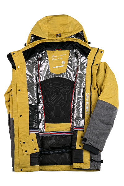 Мужская горнолыжная Куртка WHS Желтый, 8783232