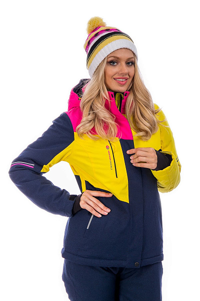 Женский горнолыжный Костюм High Experience Желтый, 6980279K2