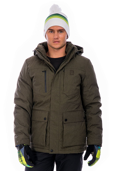 Мужская зимняя Парка WHS Хаки, 8783136