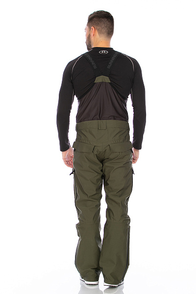 Мужские горнолыжные Штаны Running River Хаки, 8278133