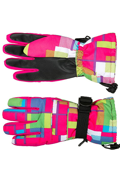 Перчатки Crane Малиновый, 67783