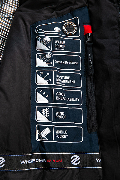 Куртка WHS Серо-синий, 8783398