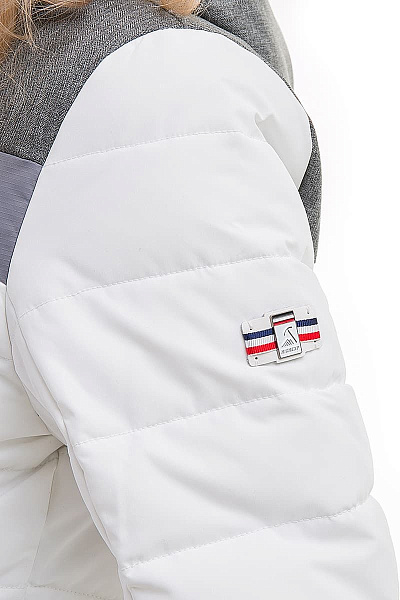 Женский горнолыжный Пуховик High Experience Белый, 6980200