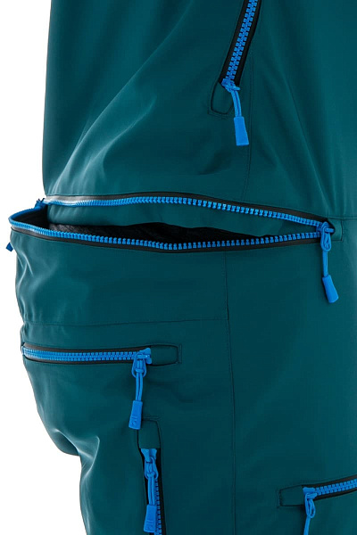 Мужской горнолыжный Комбинезон Running River Бирюзовый, 827817