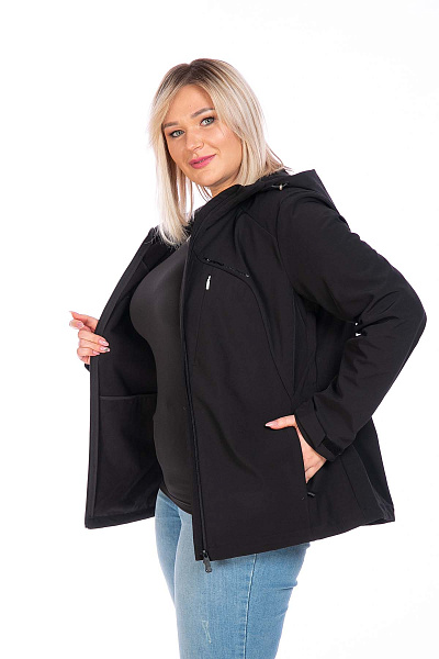 Куртка WHS Черный, 8783439
