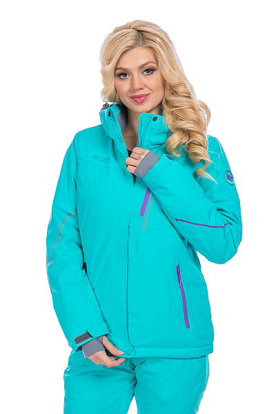 Женская горнолыжная Куртка High Experience Бирюзовый, 6980315