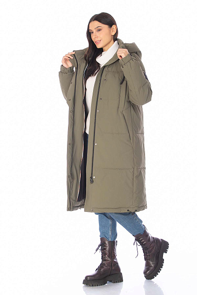 Пуховик FREE COVER Хаки, 70672