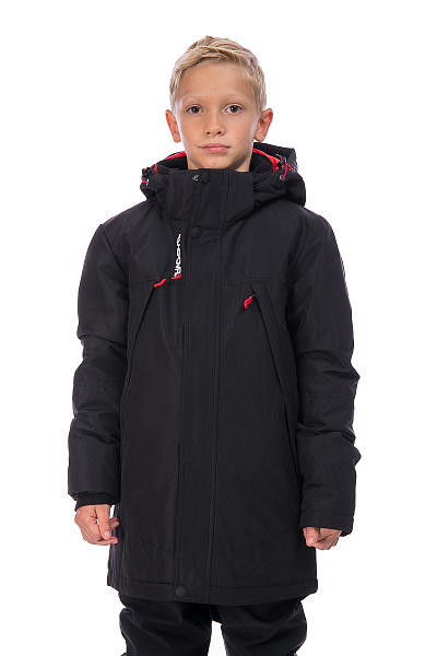 Детская зимняя Парка WHS Черный, 8783185