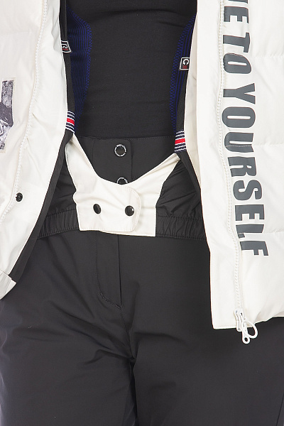 Пуховик Tisentele Белый, 847615