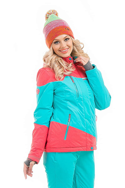 Женская горнолыжная Куртка High Experience Голубой, 6980196