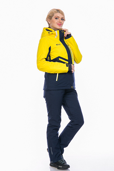 Женский горнолыжный Костюм High Experience Желтый, 6980313K1