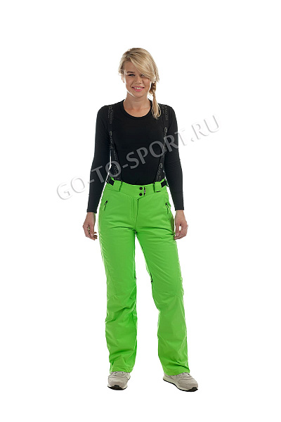 Женские горнолыжные Штаны WHS Салатовый, 878331