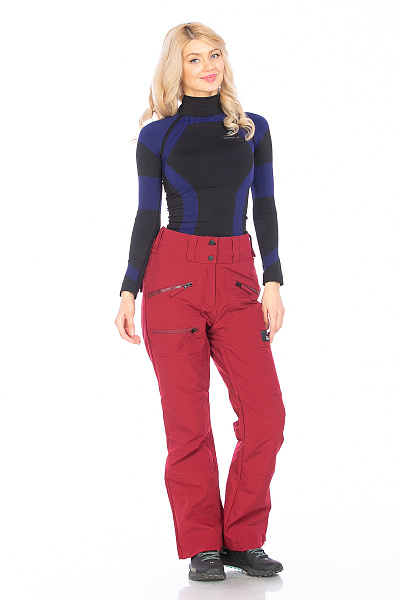 Штаны WHS Бордовый, 8783417