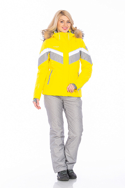 Женский горнолыжный Костюм High Experience Желтый, 6980409K1
