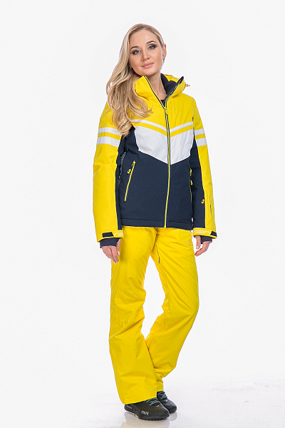Женский горнолыжный Костюм High Experience Желтый, 6980314K2