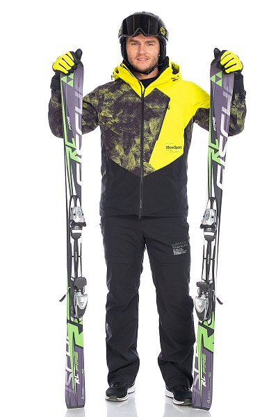 Мужской горнолыжный Костюм WHS Желтый, 8783390K1