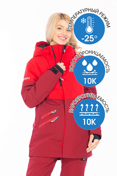 Куртка WHS Красный, 8783408