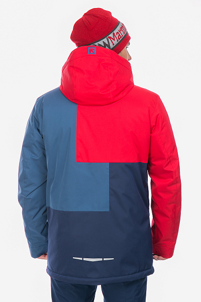 Мужская горнолыжная Куртка Running River Красный, 827890