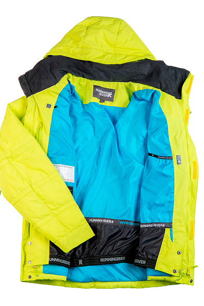 Мужская горнолыжная Куртка Running River Желтый, 8278119