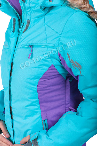 Женская горнолыжная Куртка High Experience Голубой, 6980119