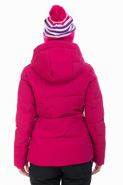 Женский горнолыжный Пуховик WHS Малиновый, 8783188