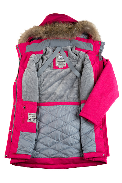 Женская зимняя Парка High Experience Малиновый, 6980375