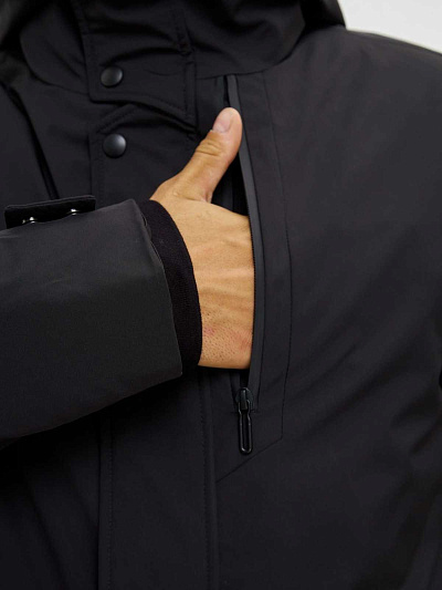 Парка Winday Черный, 877824