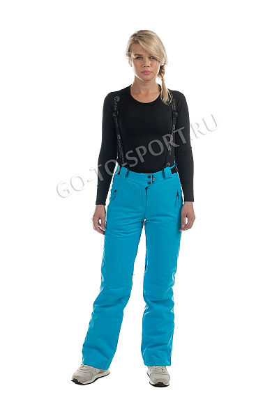 Женские горнолыжные Штаны WHS Голубой, 878331
