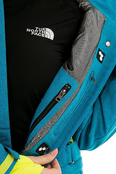 Женский горнолыжный Комбинезон Snow Headquarter Бирюзовый, 838111