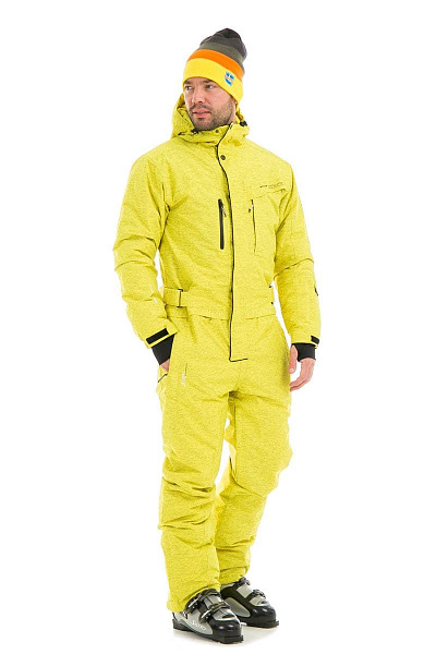 Мужской горнолыжный Комбинезон Snow Headquarter Желтый, 83811
