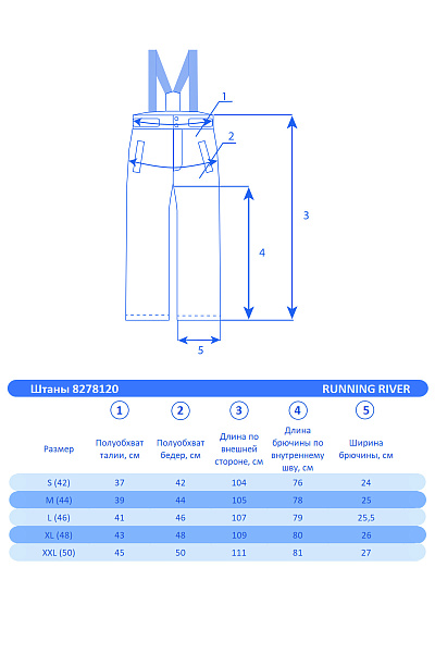 Женские горнолыжные Штаны Running River Малиновый, 8278120