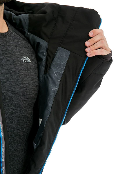 Мужской горнолыжный Комбинезон Running River Черный, 827817