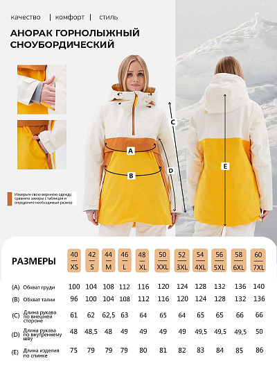 Анорак Lafor Желтый, 7670169