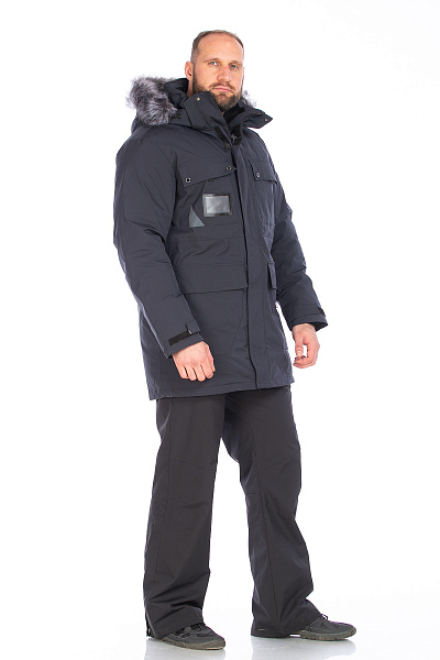 Парка WHS Темно-синий, 8783419