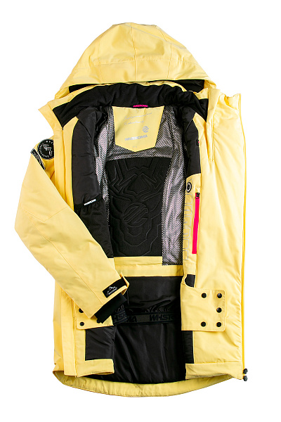 Женская горнолыжная Куртка WHS Желтый, 8783333