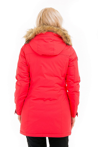 Женская зимняя Парка WHS Коралловый, 878383