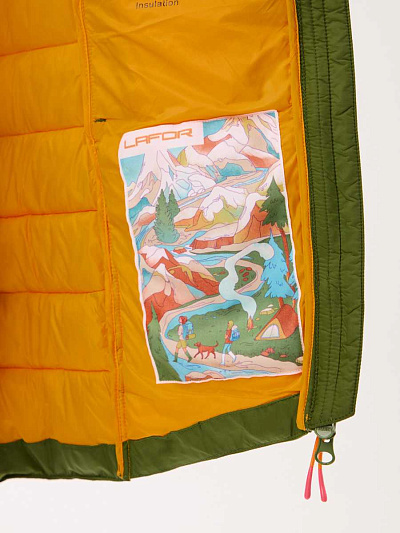 Куртка Lafor Оливковый, 7670184