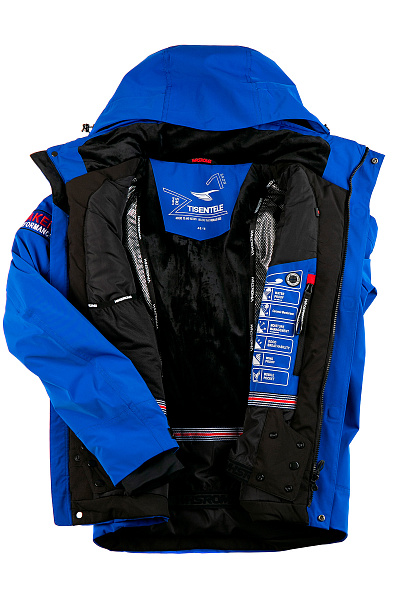 Мужская горнолыжная Куртка WHS Синий, 8783329