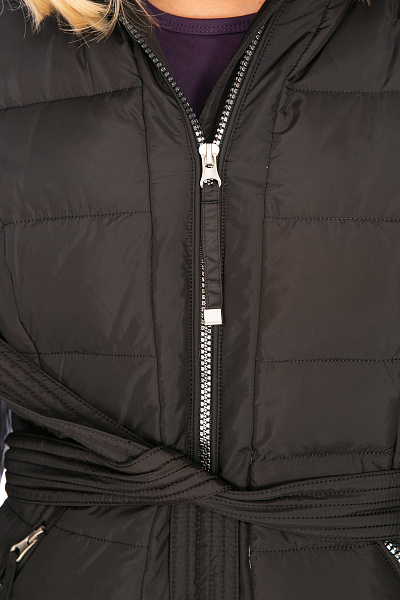 Женский зимний Пуховик Lafor Черный, 767031