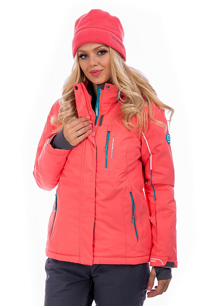 Женская горнолыжная Куртка High Experience Коралловый, 6980248