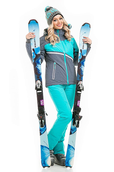 Женский горнолыжный Костюм High Experience Голубой, 6980207K1