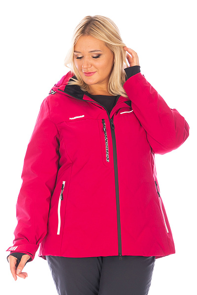 Женская горнолыжная Куртка WHS Малиновый, 8783341
