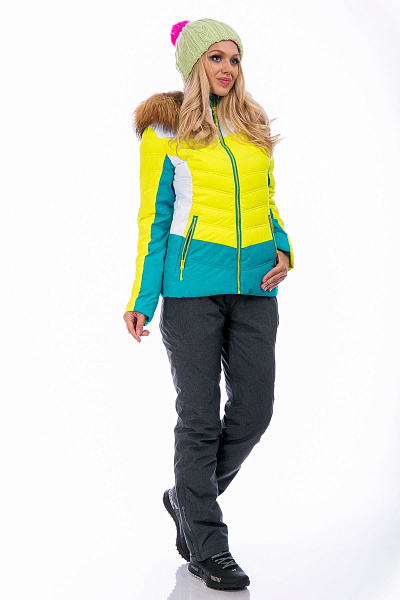 Женский горнолыжный Костюм High Experience Желтый, 6980259K2