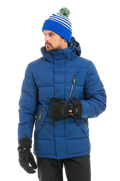 Мужской зимний Пуховик WHS Синий, 878377