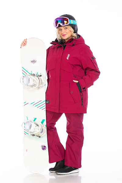 Куртка WHS Бордовый, 8783423