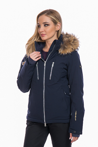 Женская горнолыжная Куртка High Experience Темно-синий, 6980386
