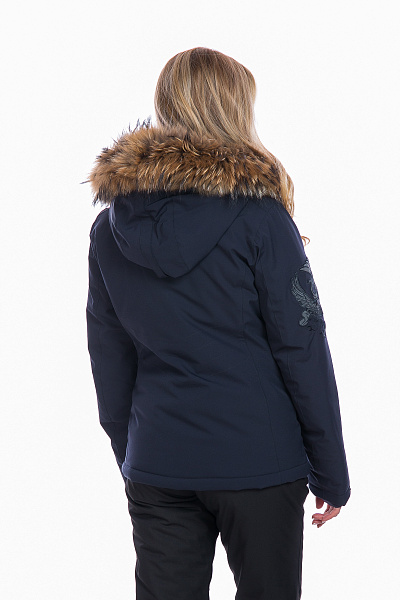Женская горнолыжная Куртка High Experience Темно-синий, 6980386