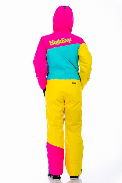 Женский горнолыжный Комбинезон High Experience Желтый, 6980247