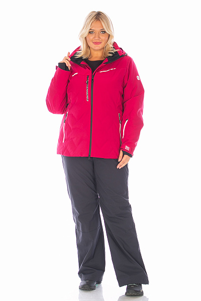 Женская горнолыжная Куртка WHS Малиновый, 8783341