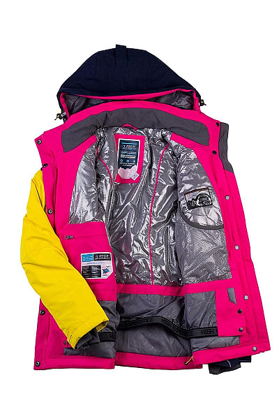 Женский горнолыжный Костюм High Experience Малиновый, 6980198K1